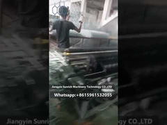 PLC ile Servo Motor Kontrol Sistemi Çift Dönüş için Gabion Kutusu Kenar Dolaşım Makinesi