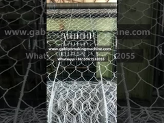 Çelik tel ip gabion makinesi