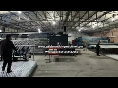 Yüksek Hızlı Gabion Ağı Makinesi, Savunma Duvarları ve Sel Kontrol Projeleri için