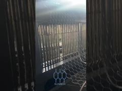 Hızlı Gabion Kutusu Makinesi Servo Motor Kontrol Sistemi ve 30 Delik/ dakikalık Üretim Hızıyla