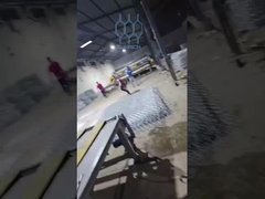 Gabion Montaj hattı: Tel sarmaşımı, dokuma ve kenar bağlama 8000m2 Gündelik çıkış