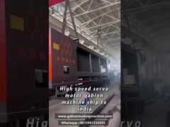 Hintli Müşteri Yüksek Hızlı Gabyon Ağı Makinesi Çalıştırıyor Riverbank Koruma Projesi