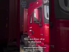 Tayland'a İhraç Edilen Gabion Makinesi | Nehir Kenarı Koruma ve Otoyol Eğim Projesi