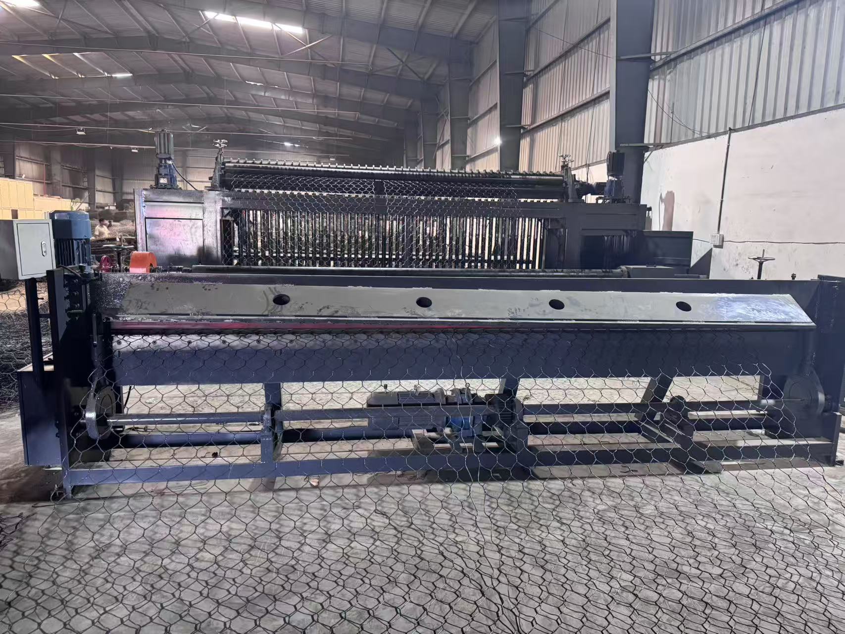 Son şirket blogları hakkında Delta Servo Gabion Mesh Machine Successfully Exported and Commissioned in India