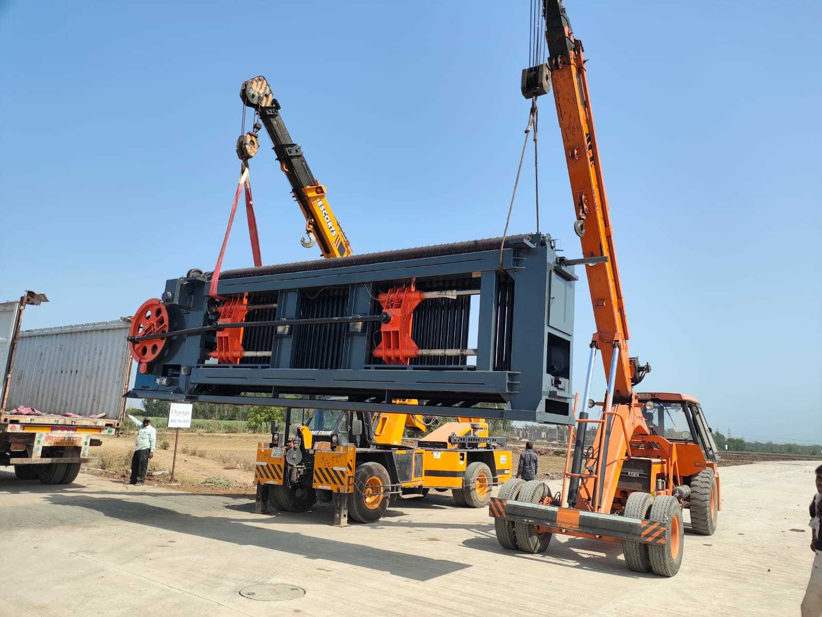 Son şirket blogları hakkında Heavy Duty Gabion Mesh Machine Successfully Exported to India