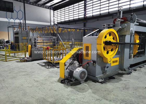 satın al CE PLC Gabion Kutusu Yapma Makinesi Galvanize Çelik Tel için Çevrimiçi üretim
