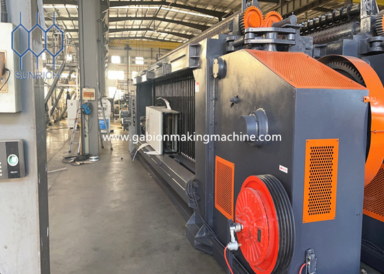satın al Ayarlanabilir Gabion Dönüşüm Uzunluğu ile Servo Motor Kontrollü Gabion Mesh Makinesi Çevrimiçi üretim