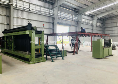 satın al Inşaat için PLC Kontrol Gabion Mesh Makinesi Güç Tasarrufu Aşınma Direnci Çevrimiçi üretim