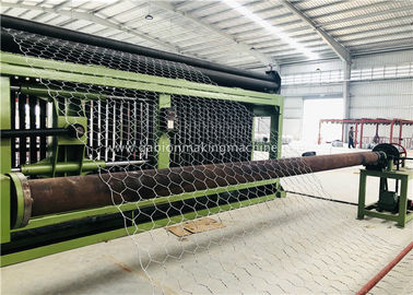 satın al Altıgen Tel Örgü Dokuma Makinesi / Gabion Kutu Makinesi 2mm - 4mm Çap Tel Çevrimiçi üretim