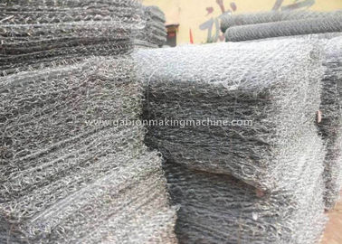 satın al Lake Shore Koruma İçin Altıgen Örgü Gabion Kutusu PVC Kaplı Gabion Bahçe Duvarı Çevrimiçi üretim