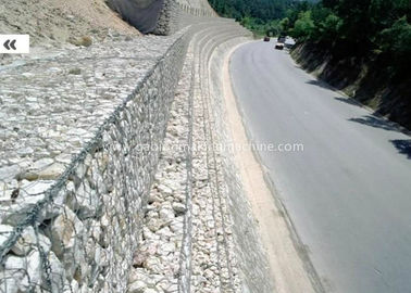 satın al Çit Taş 2.7mm Tel Çapı İçin Galvanizli / PVC Kaplı Gabion Tel Örgü Çevrimiçi üretim