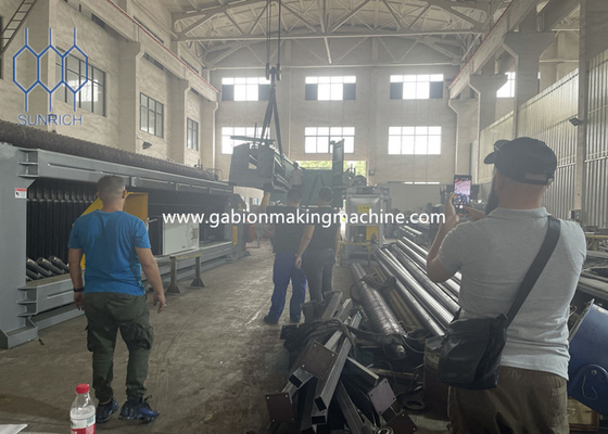 İnşaat projeleri için 120x150mm Gabion makinesi