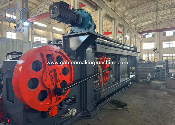 Profesyonel Yüksek Tensili Altıgen Gabion Ağı Makinesi