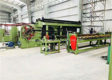 Yüksek Hızlı Altıgen Tel Örgü Makinesi LNWL-2055-2 Zincir Bağlantı Dokuma Makinesi