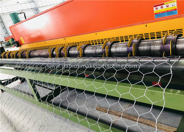 Yüksek Hızlı Gabion Kutusu Makinesi LNWL23-120-2 3 Büküm Otomatik Dokuma Makinesi