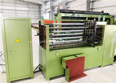 Yeşil Gabion Kutusu Makinesi Üç Büküm Yüksek Hızlı Eskrim Tel Yapma Makinesi
