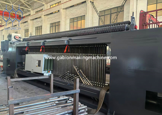 Otomatik Gabion Mesh Gabion Kutusu Üretim Hattı 30-50m/min Yüksek Çıktı Pürüzsüz Çalışma