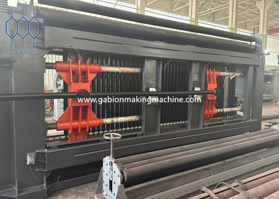 4MM Kablo Çapı Gabion Kutusu Makine Gabion Mesh Ürünleri için 30KW ile