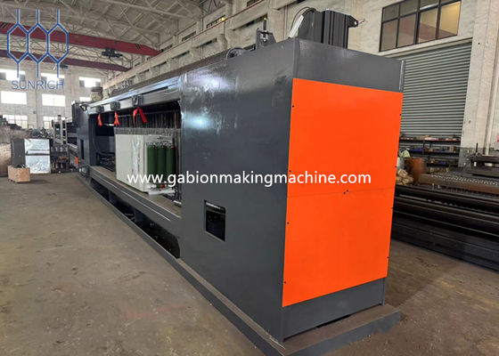 GI Kablo Gabion Makinesi Yüksek Çıktı Servo Motor Kontrol Sistemi