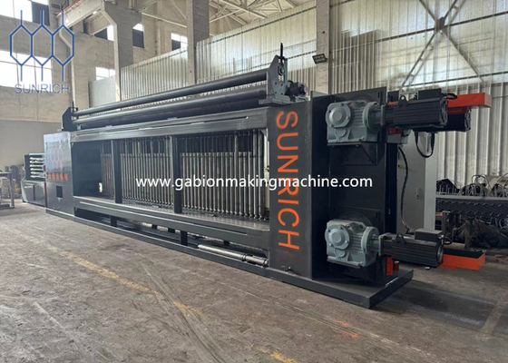 Gürültülü Çelik Tel PVC Kaplı Tel için Ucuz Gabion Makineleri