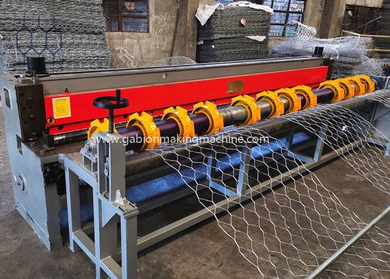 5000mm 88x125mm Servo Motorlu Otomatik Gabion Makinası